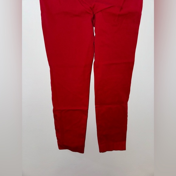 Pre-Owned Size 8 Regular Old Navy Pixie Mid Rise Robbie Red Pants - Picture 8 of 11